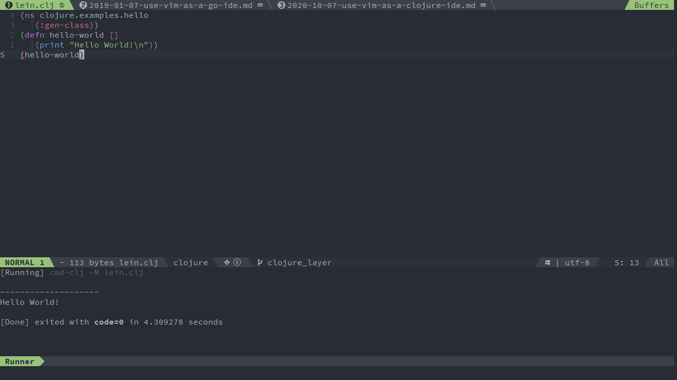 clojure-runner